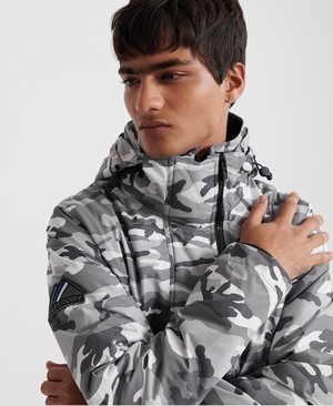 Superdry Microfibre SD-Windcheater Férfi Kabát Camo | RGHSJ3021